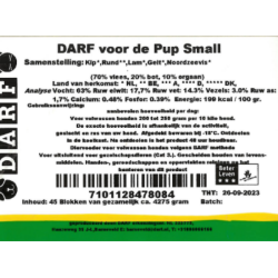 DARF Puppy Small (4,275kg)