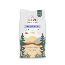 KIVO Verse Kip 4 kg | Glutenvrije hondenbrokken