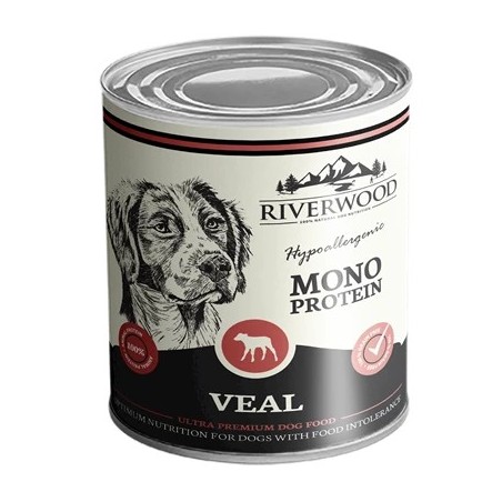 Riverwood natvoer  Kalf mono proteïne 400 gram