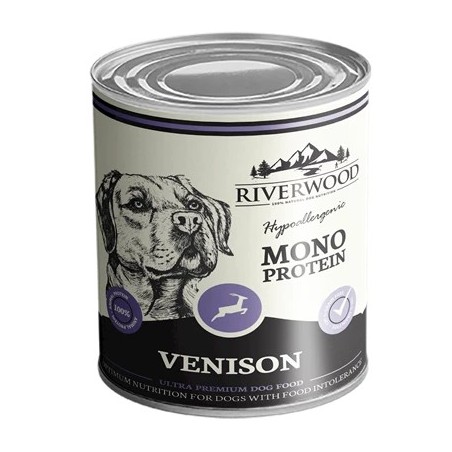 Riverwood natvoer  Hert mono proteïne 400 gram