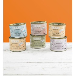 GRAU - Mixtray (6 x 200 g), mix van alle Pur soorten