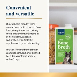 Karnlea BoneBroth Lam – 100% natuurlijke lams-bottenbouillon voor honden & katten