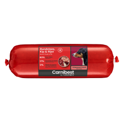 Carnibest Rundvlees Kip & Rijst 1 kg – Complete KVV voor honden