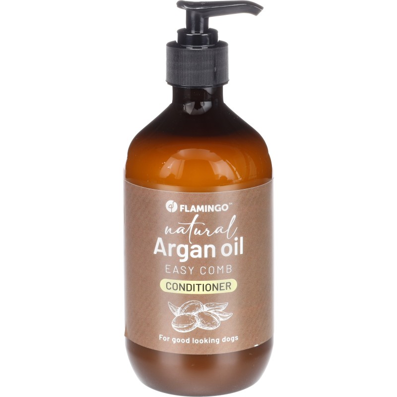 Conditioner Natural Arganolie 500 ml – ontklitten & zijdezachte vacht