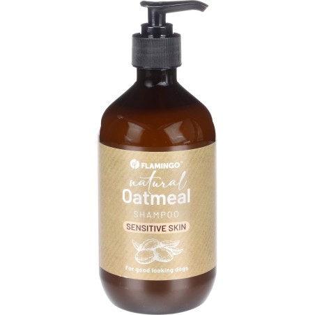 Shampoo Natural Haver extract Gevoelige huid 500 ml – milde shampoo voor gevoelige hondenhuid
