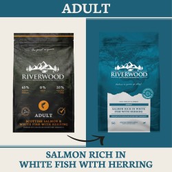 Riverwood Adult - Zalm & Witvis met Haring 2kg