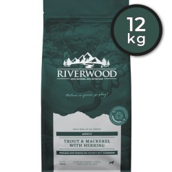 Riverwood Adult Forel & Makreel met Haring 12 kg – NIEUW Graanvrij Visrecept