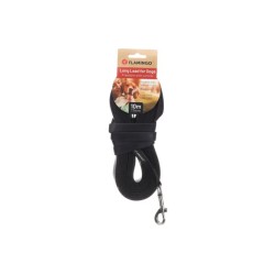 Flamingo Caspar Trainingslijn Zwart 10 meter 17 mm