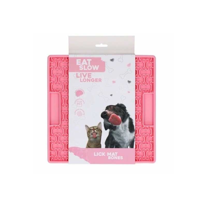 Eat Slow Live Longer Lick Mat Bones