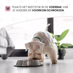 Eat Slow Live Longer Gobble Stopper Roze M