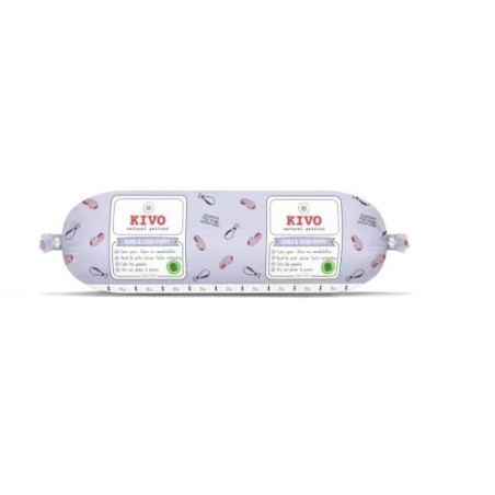 KIVO - Puppy rund & eend compleet 250gr