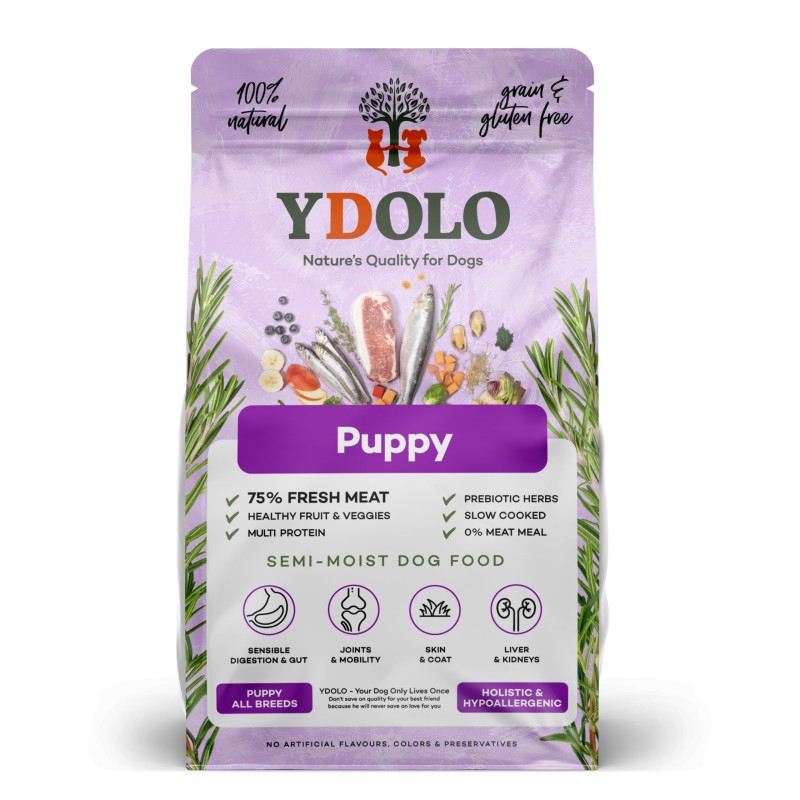 Ydolo Puppy 2,5 kg | Semi-moist puppyvoer