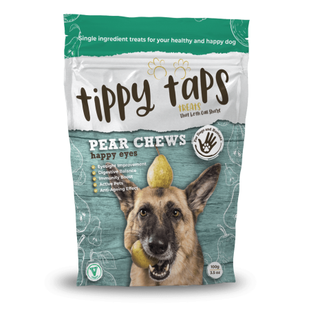 Tippy Taps Peer 100 g | Natuurlijke hondensnack