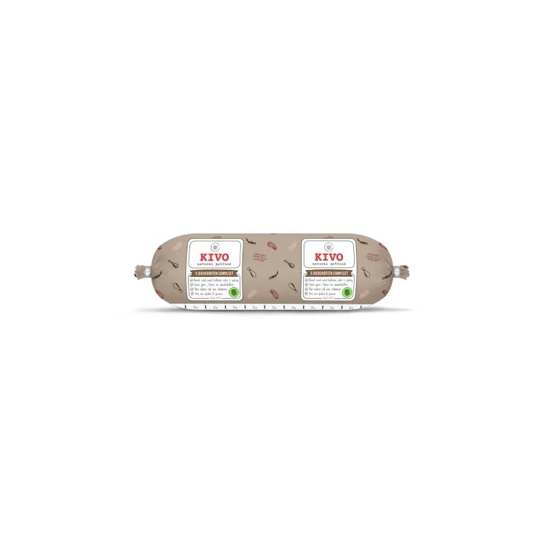 KIVO - 5 Diersoorten compleet 500gr KIVO - 5 Diersoorten compleet 500gr