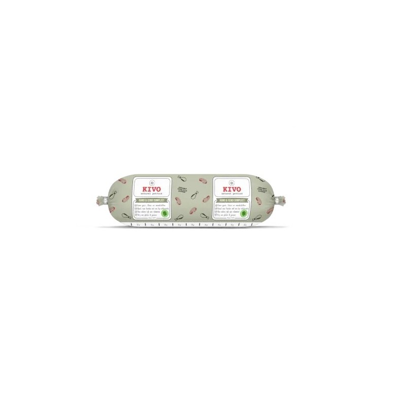 KIVO - Rund & eend compleet 500gr KIVO - Rund & eend compleet 500gr