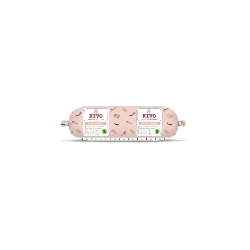 KIVO - Kip & vis compleet 1kg KIVO - Kip & vis compleet 1kg
