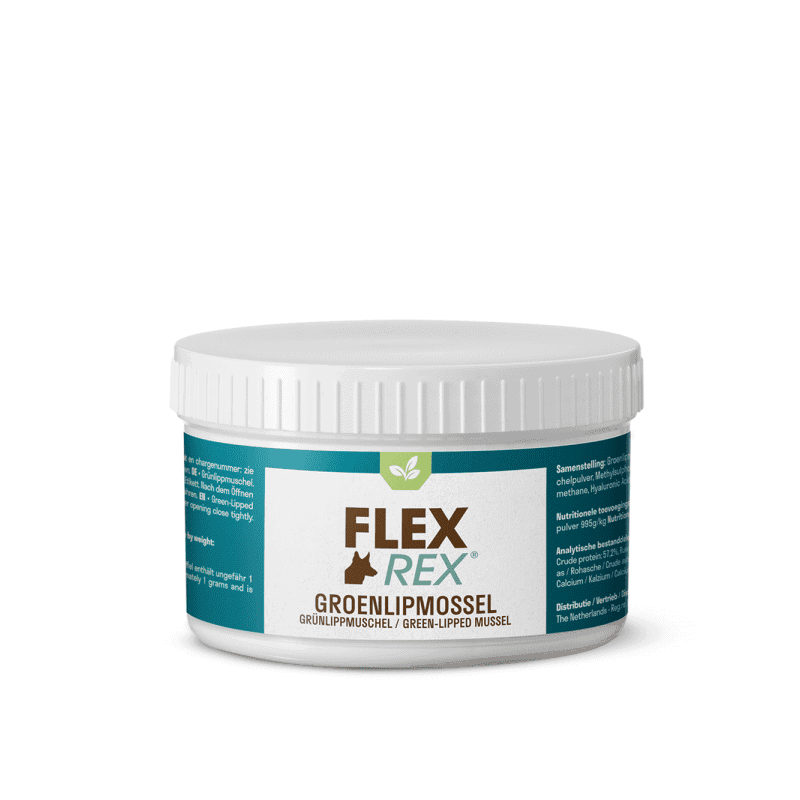 FLEXREX / HORSEFLEX - GROENLIPMOSSEL 125 gram