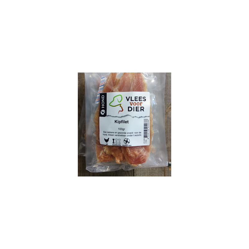 Gedroogde Kipfilet 100 gr