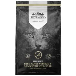 Riverwood Sterilised - Hert & Lam met Everzwijn 300gr