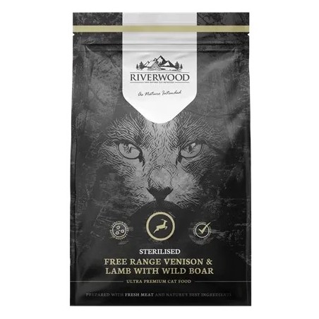 Riverwood Sterilised - Hert & Lam met Everzwijn 300gr